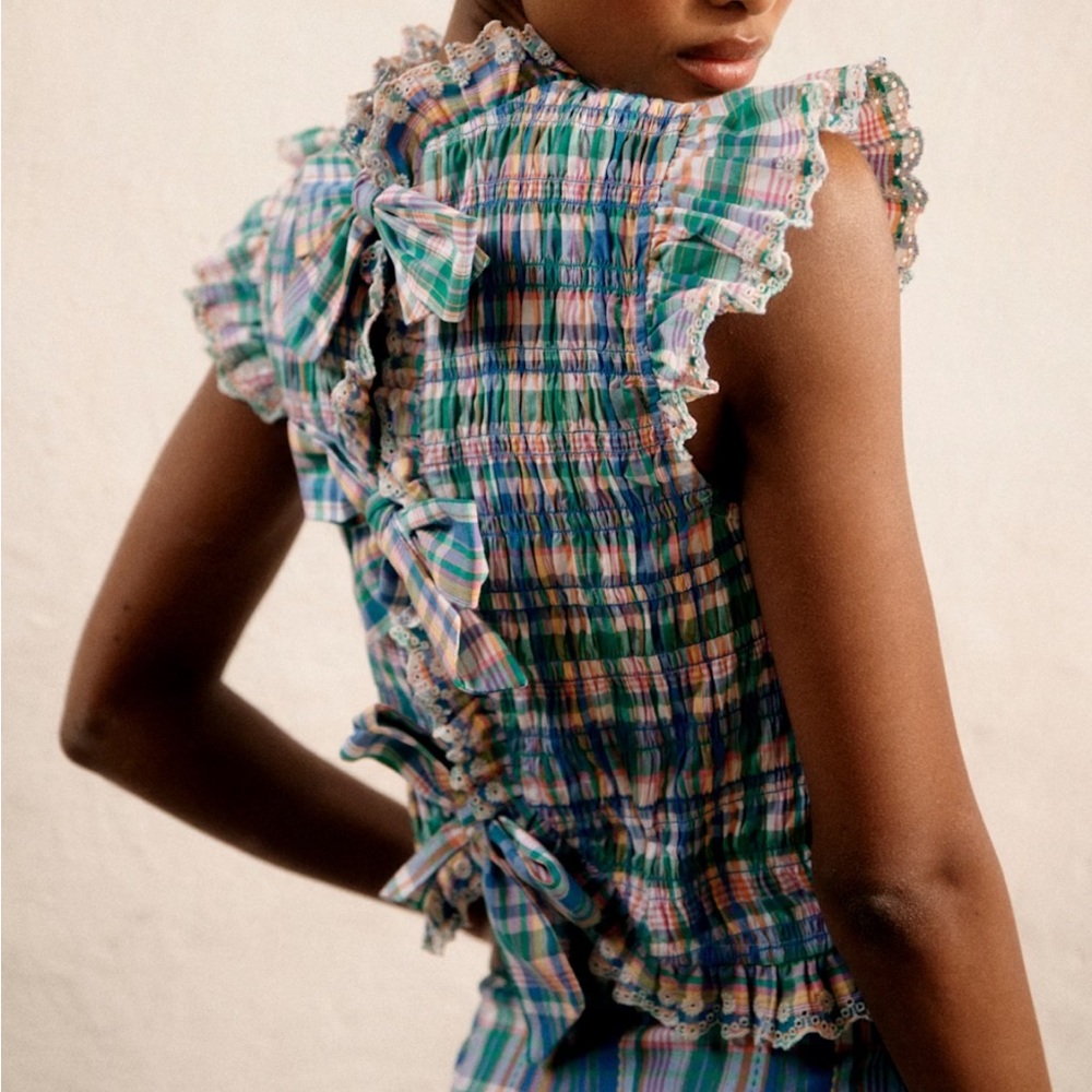 Liorane Blouse in careo print